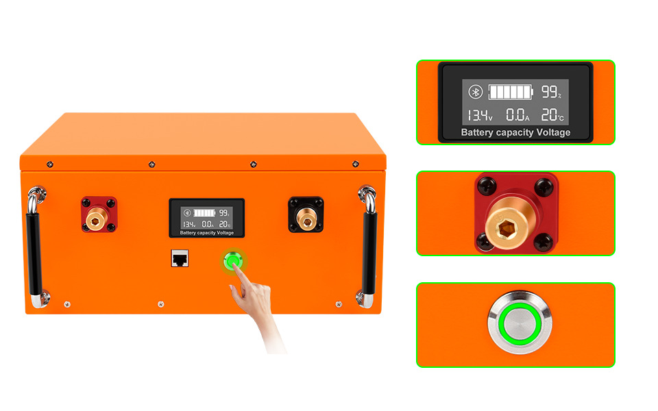 Batería De Litio Eleksol LiFePO4 12.8V 300Ah Bajo Asiento Con Bluetooth Y Bms Segura Y Potente Para Campers Embarcaciones Y Sistemas Solares 97152840